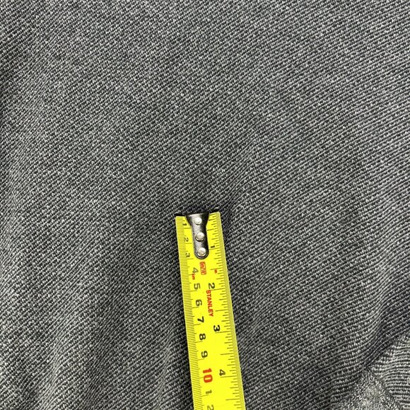 Robert Graham 1/4 Zip Long Sleeve Sweater Gray Men's Size Medium Knit - Picture 7 of 10